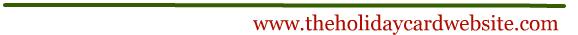 Holiday Card Website
